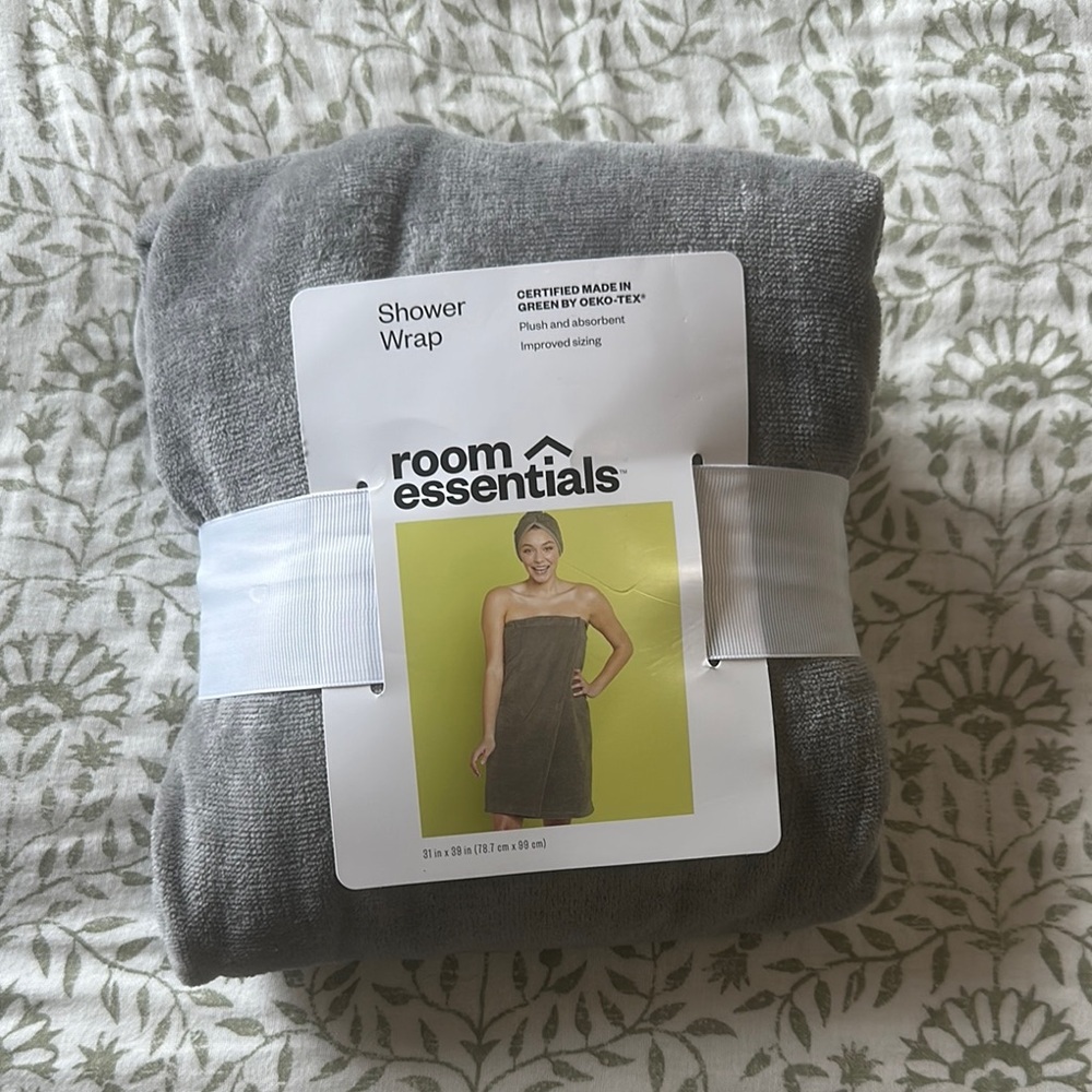 Room Essentials Gray Bedding Set Soft and Solid